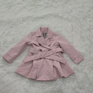 Tahari Light Pink Kids Raincoat